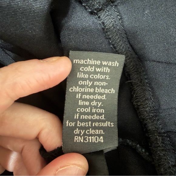 The Limited Exact Stretch Black Skinny Pants Size 14 - Picture 5 of 5